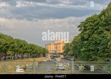 Michailowski in St. Petersburg. Russland Stockfoto