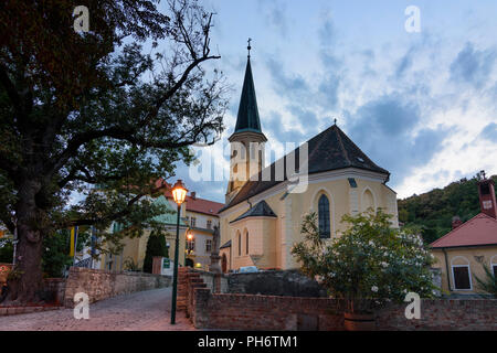 Gumpoldskirchen: Deutschordensschloss (Deutsch um Schloss), Wienerwald, Wienerwald, Niederösterreich, Lower Austria, Austria Stockfoto