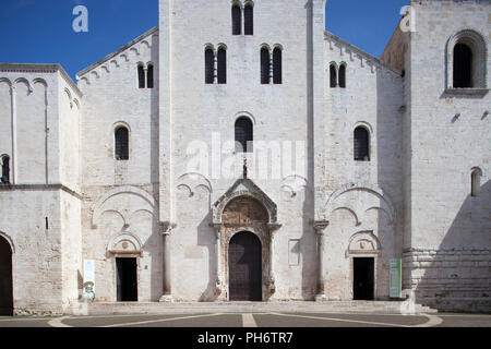 Basilika San Nicola, Bari, Apulien, Italien, Europa Stockfoto