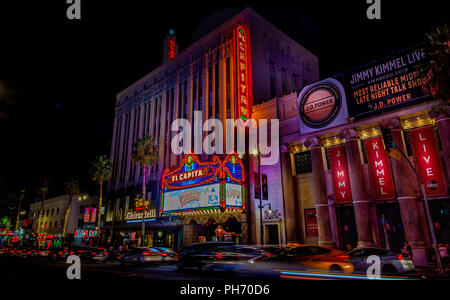 El Capitan Theatre, Hollywood Stockfoto