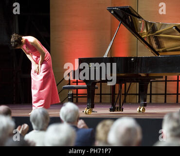 Klavier Festival Ruhr, Bochum Halle des Jahrhunderts. Stockfoto