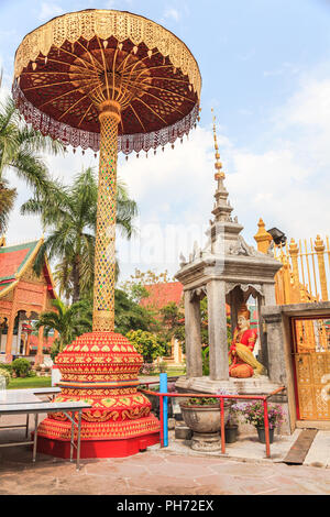 Wat Phra That hariphunchai, Lamphun Stockfoto