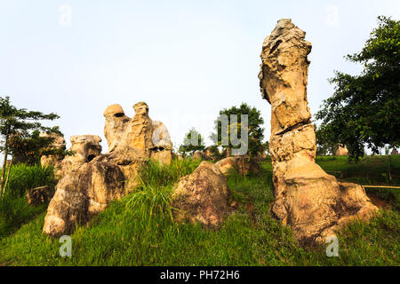 Mor hin Khao, Stonehenge von Thailand Stockfoto