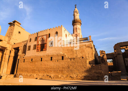 Abu al haggag Moschee Stockfoto