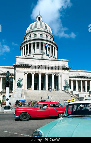 El Capitolio, National Capitol Building, Havanna, Kuba Stockfoto