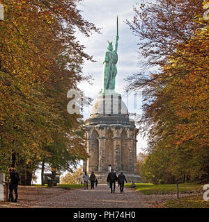 Hermannsdenkmal Denkmal, Detmold, Deutschland Stockfoto