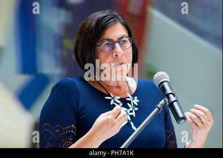 Danzig, Polen. 30. Aug 2018. Anna Albert, der israelische Botschafter in Polen, in die Europäische Solidarität Zentrum ECS in Danzig, Polen. 30. August 2018 © wojciech Strozyk/Alamy leben Nachrichten Stockfoto