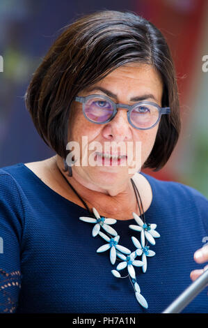 Danzig, Polen. 30. Aug 2018. Anna Albert, der israelische Botschafter in Polen, in die Europäische Solidarität Zentrum ECS in Danzig, Polen. 30. August 2018 © wojciech Strozyk/Alamy leben Nachrichten Stockfoto