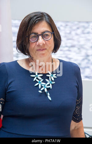 Danzig, Polen. 30. Aug 2018. Anna Albert, der israelische Botschafter in Polen, in die Europäische Solidarität Zentrum ECS in Danzig, Polen. 30. August 2018 © wojciech Strozyk/Alamy leben Nachrichten Stockfoto