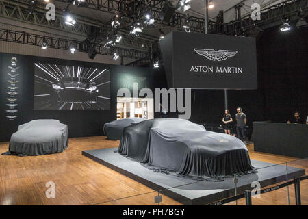 Chengdu Chengdu, China. 31 Aug, 2018. Chengdu, China - Chengdu Motor Show 2018 ist in Chengdu, Provinz Sichuan im Südwesten Chinas. Credit: SIPA Asien/ZUMA Draht/Alamy leben Nachrichten Stockfoto