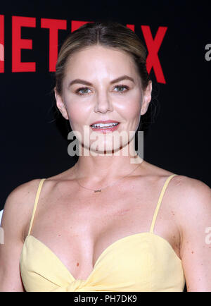 Hollywood, CA, USA. 30 Aug, 2018. 30. August 2018 - Hollywood, Kalifornien - Jennifer Morrison. Premiere von Netflix ''Sierra Burgess ist ein Verlierer'' der ArcLight Hollywood statt. Photo Credit: Faye Sadou/AdMedia Credit: Faye Sadou/AdMedia/ZUMA Draht/Alamy leben Nachrichten Stockfoto