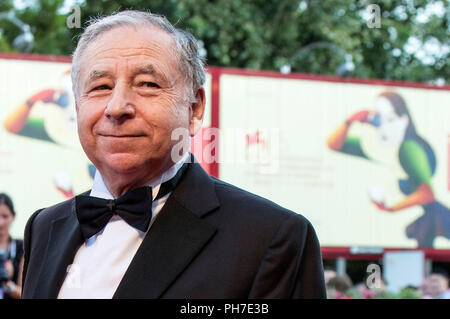 Venedig, Italien. 30. Aug 2018. Jean Todt die Teilnahme an der "Roma" Premiere beim 75. Internationalen Filmfestival von Venedig im Palazzo del Cinema am 30. August 2018 in Venedig, Italien Quelle: Geisler-Fotopress GmbH/Alamy leben Nachrichten Stockfoto