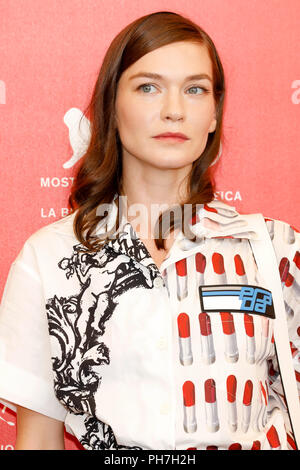 Venedig, Italien. 30 Aug, 2018. Hannah Brutto besucht die 'Berg' Fotoshooting während des 75. Filmfestival von Venedig im Palazzo del Casino am 30. August 2018 in Venedig, Italien. Quelle: John Rasimus/Medien Punch *** Frankreich, Schweden, Norwegen, Denark, Finnland, USA, Tschechische Republik, Südamerika Nur***/Alamy leben Nachrichten Stockfoto