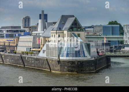 Schokoladenmuseum, Rheinau-Hafen, Rhein, Köln, Nordrhein-Westfalen, Deutschland Stockfoto