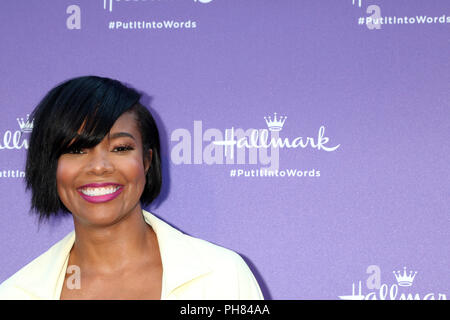 Gabrielle Union Hosts der Launch Party für Hallmark's 'in Worten'-Kampagne in der Lombardi Haus am 30. Juli 2018 in Los Angeles, CA bietet: Gabrielle Union, In: Los Angeles, Kalifornien, Vereinigte Staaten, wenn: 30 Jun 2018 Credit: Nicky Nelson/WENN.com Stockfoto