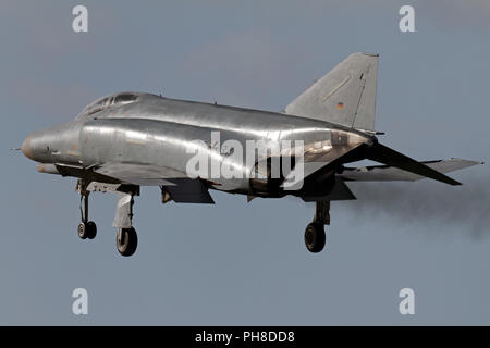 Douglas F-4F Phantom II des Jagdgeschwader 71 Richthofen in Wittmund. Stockfoto