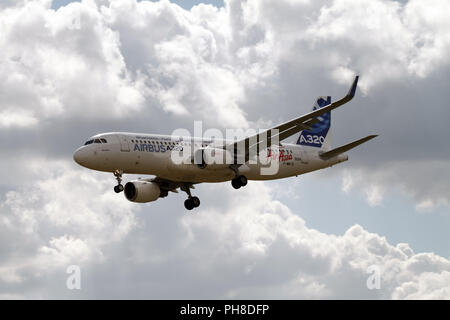 Airbus A 320 Airbus Company. Stockfoto