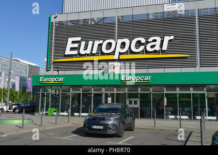 Europcar, Alexanderplatz, Mitte, Berlin, Deutschland Stockfoto