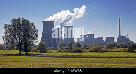 Steinkohlekraftwerk Westfalen, Hamm Stockfoto