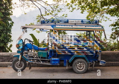 Jumbo (Tuk Tuk) in Luang Prabang, Laos Stockfoto