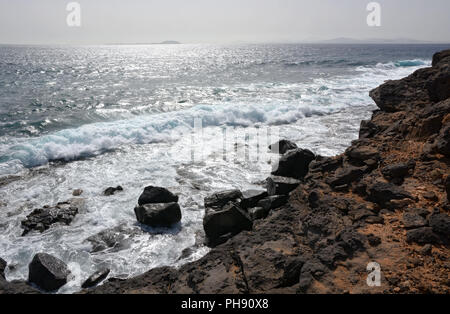 Los Hervideros, Lanzarote Stockfoto