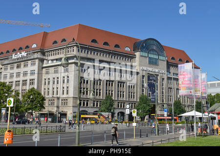 KaDeWe, Tauentzienstrasse, Schöneberg, Berlin, Deutschland Stockfoto