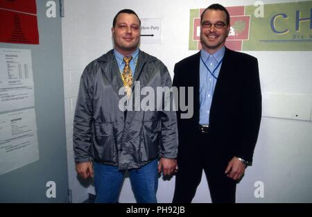 Andre und Robert Ahrle bei der Bravo Supershow in Köln, Deutschland