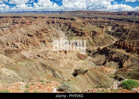 Der Fish River Canyon im Süden Namibias Stockfoto