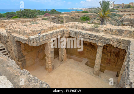 Archäologisches Museum in Paphos auf Zypern Stockfoto