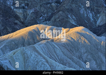 Zabriskie Point, Death Valley Stockfoto