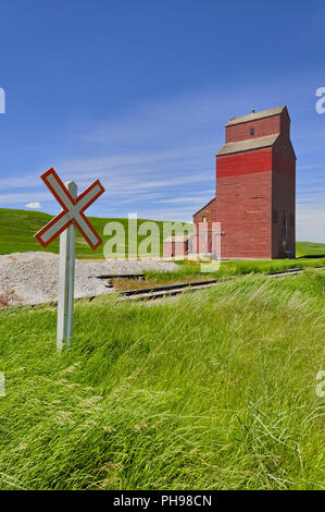 Altes Korn Verteilung Betrieb Stockfoto