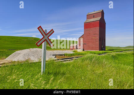 Altes Korn Verteilung Betrieb Stockfoto