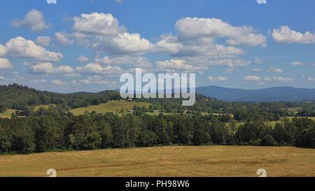 Ländliche Landschaft in Telegraph Point, New South Wales Stockfoto