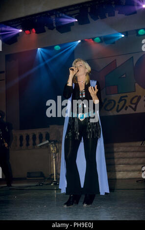 Malin "Linn" Berggren (Ace of Base) am 18.09.1993 in Paris. | Verwendung weltweit Stockfoto