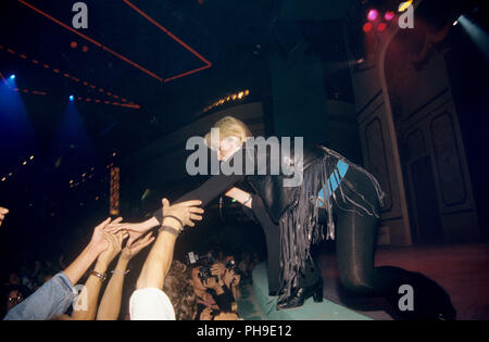 Malin "Linn" Berggren (Ace of Base) am 18.09.1993 in Paris. | Verwendung weltweit Stockfoto