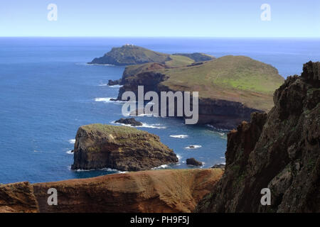 Ponta de Sao Lourenco, Madeira, Nordost Küste Stockfoto