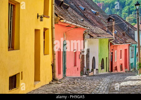 Sighisoara Altstadt, Siebenbürgen, Rumänien Stockfoto