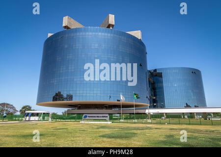 Bundesanwaltschaft Office, die Staatsanwaltschaft der Republik Head Office (Procuradoria Geral da Republica - PGR) - Brasilia, Brasilien Stockfoto