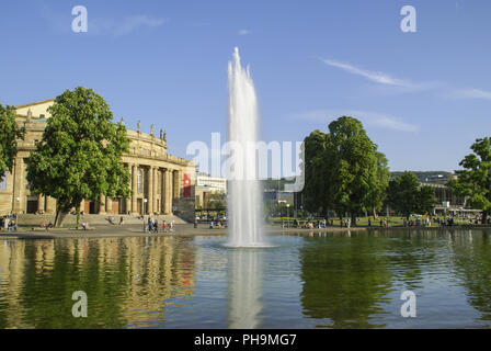 Theater in Stuttgart, Baden-Württemberg, Deutschland Stockfoto