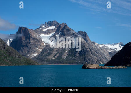 Dänemark, Grönland, Prinz Christian Sound Stockfoto