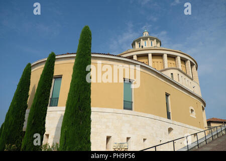 Santuario della Madonna di Lourdes mit Blick auf Verona Italien Stockfoto