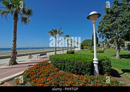 Strand, Promenade Stockfoto
