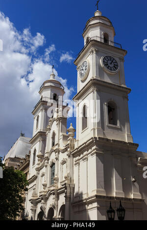 Iglesia San Ignacio de Loyola, Kirche in der Nähe der Plaza de Mayo, das Zentrum, Buenos Aires, Argentinien, Südamerika Stockfoto