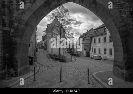 Altstadt von Merseburg Stockfoto