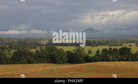 Landschaft in der Nähe von Wauchope, New South Wales Stockfoto