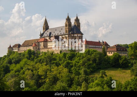 Comburg Castle in Steinbach, Baden-Württemberg, Deutschland Stockfoto