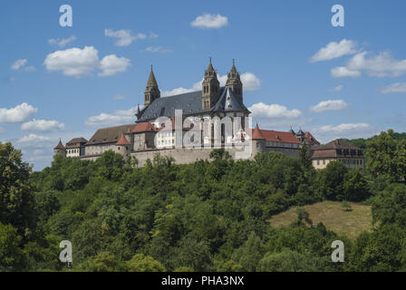 Comburg Castle in Steinbach, Baden-Württemberg, Deutschland Stockfoto