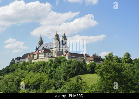 Comburg Castle in Steinbach, Baden-Württemberg, Deutschland Stockfoto