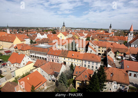 Varazdin ist barock Stadt im nördlichen Kroatien Stockfoto