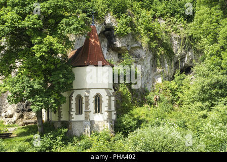 Kapelle St. Wendelin in der Nähe Doerzbach, Baden-Württemberg, Deutschland Stockfoto